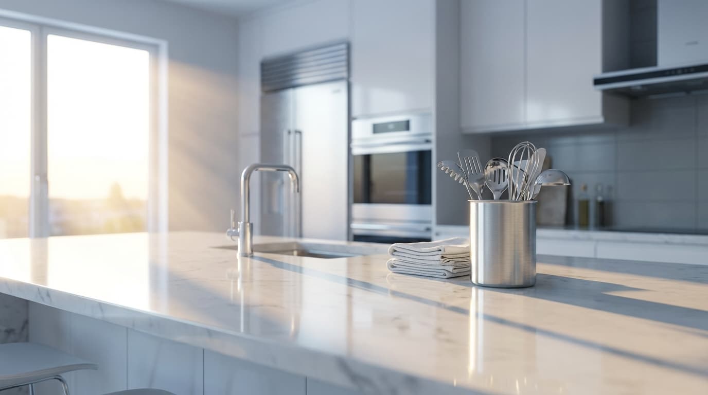 Kitchen and bathroom focus